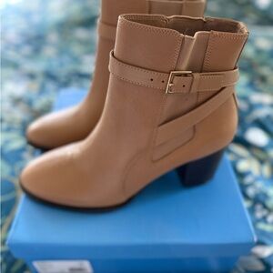 Jack Rogers Tan Heeled Boots